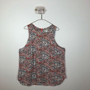 SAINT TROPEZ West | Sleeveless Orange Blouse
